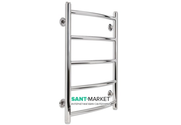 Водяной полотенцесушитель Laris Флеш П5 500х700 мм хром 74100008