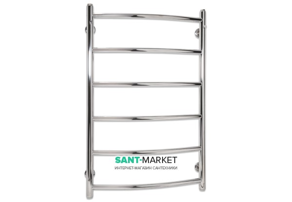 Водяний полотенцесушитель Laris Флеш П6 500х800 мм хром 74100002