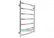 Водяний полотенцесушитель Laris Флеш П7 500х800 мм хром 74100009