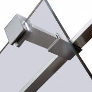 Держатель стекла Volle Walk-In (Е) 100 мм с креплениями 18-05E-10