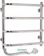 Электрический полотенцесушитель Laris Стандарт П4 Э 450x500 мм левый 73207080