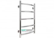 Водяний полотенцесушитель Laris Флеш П5 500х700 мм хром 74100008