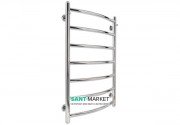 Водяний полотенцесушитель Laris Флеш П7 500х800 мм хром 74100009