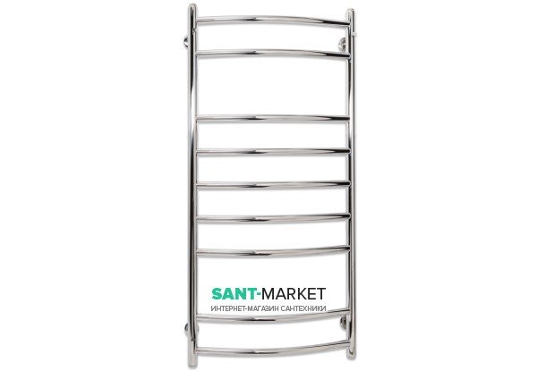 Водяний полотенцесушитель Laris Флеш П9 500х1100 мм хром 74100012