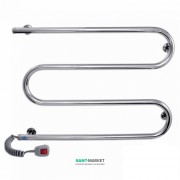 Електричний полотенцесушитель Laris Змійовик 25 РС3 Е 700x500 мм лівий 73207118