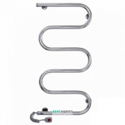 Електричний полотенцесушитель Laris Змійовик 25 РС5 Е 400x800 мм лівий 73207120