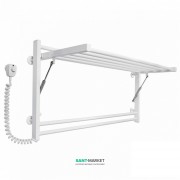 Электрический полотенцесушитель Laris Зебра Астор ЧК8 Э 1000x500 мм левый 75201065