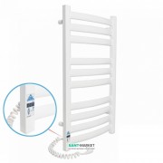 Электрический полотенцесушитель Laris Зебра Атлант Премиум ЧК10 Э 500x900 мм левый 75201083