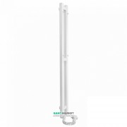 Електричний полотенцесушитель Laris Зебра Дует ЧК3 Е 80x1200 мм лівий 75201067