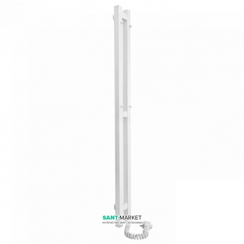 Электрический полотенцесушитель Laris Зебра Дуэт ЧК3 Э 80x1200 мм правый 75201068