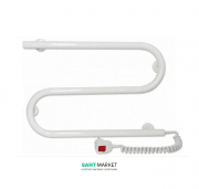 Електричний полотенцесушитель Laris Зебра Змійовик 25 ЧК2 Е 500x330 мм правий 75201018