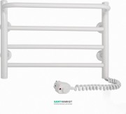 Электрический полотенцесушитель Laris Зебра Прайм ЧК4 Э 400x300 мм правый 75201064