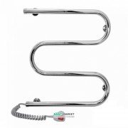 Электрический полотенцесушитель Laris Змеевик 25 РС3 Э 400x500 мм левый 73207104