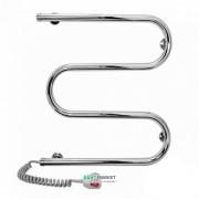 Електричний полотенцесушитель Laris Змійовик 25 РС3 Е 400x500 мм лівий 73207104