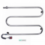 Электрический полотенцесушитель Laris Змеевик 25 РС3 Э 700x500 мм левый 73207118