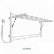 Електричний полотенцесушитель Laris Зебра Астор ЧК8 Е 1000x500 мм лівий 75201065