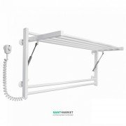 Електричний полотенцесушитель Laris Зебра Астор ЧК8 Е 1000x500 мм лівий 75201065