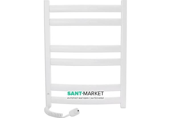 Електричний полотенцесушитель Laris Зебра Атлант ЧК6 Е 500x700 мм лівий 73207408