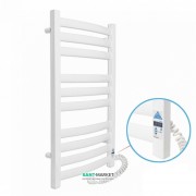 Электрический полотенцесушитель Laris Зебра Атлант Премиум ЧК10 Э 500x900 мм правый 75201084