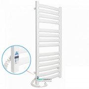 Электрический полотенцесушитель Laris Зебра Атлант Премиум ЧК14 Э 500x1200 мм левый 75201081