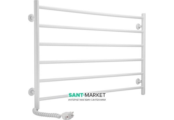 Электрический полотенцесушитель Laris Зебра Горизонт ЧК6 Э 1000x600 мм левый 75201029