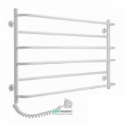 Электрический полотенцесушитель Laris Зебра Практик ЧК6 Э 1000x600 мм левый 75201025