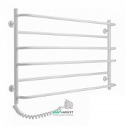 Электрический полотенцесушитель Laris Зебра Практик ЧК6 Э 1000x600 мм левый 75201025