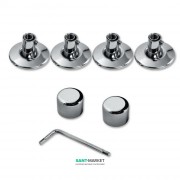 Комплект креплений для полотенцесушителя Laris Стандарт 71401028