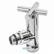 Кран кутовий для сушки для рушників Laris Luxon Еліт ZZ-4704 1/2 