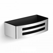 Полочка для ванной Volle Teo навесная нержавеющая сталь с пластиковой вставкой Graffit 15-88-755