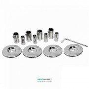 Комплект креплений для полотенцесушителя Laris Стандарт 71401027