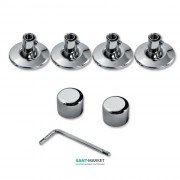 Комплект креплений для полотенцесушителя Laris Стандарт 71401028