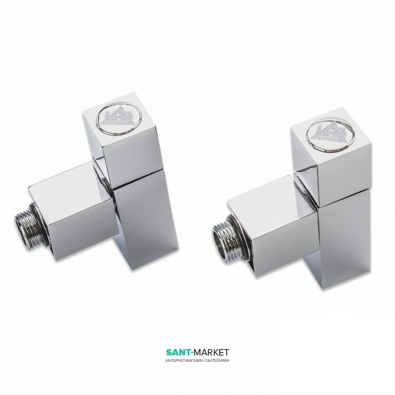 Кран угловой для полотенцесушителя Laris Luxon Кватро LX-855 1/2