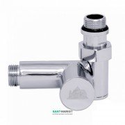 Кран угловой для полотенцесушителя Laris Luxon LX-2044 под тэн 1/2