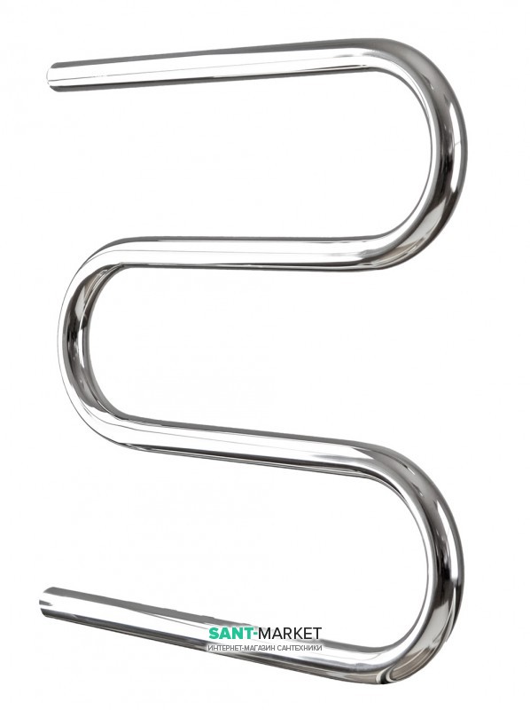 Водяной полотенцесушитель Mario Змейка 30 530х500/500 мм 4820111350636