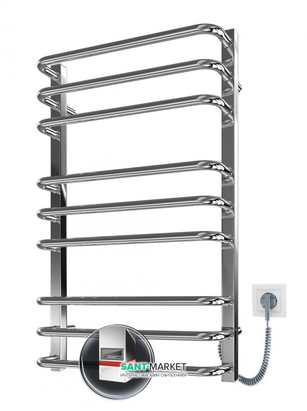 Электрический полотенцесушитель Mario Премиум Стандарт-I 800x500 мм 4820111354658