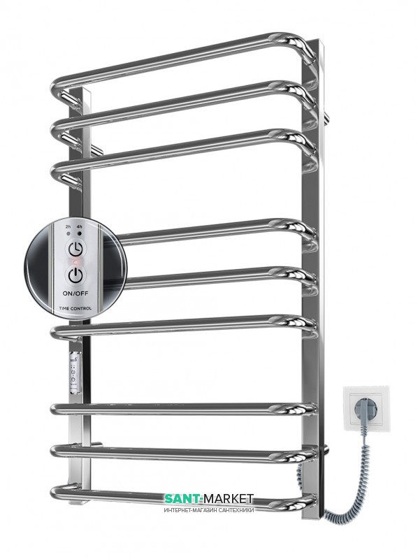 Електричний полотенцесушитель Mario Преміум Стандарт-I 800x500 мм 4820111355259