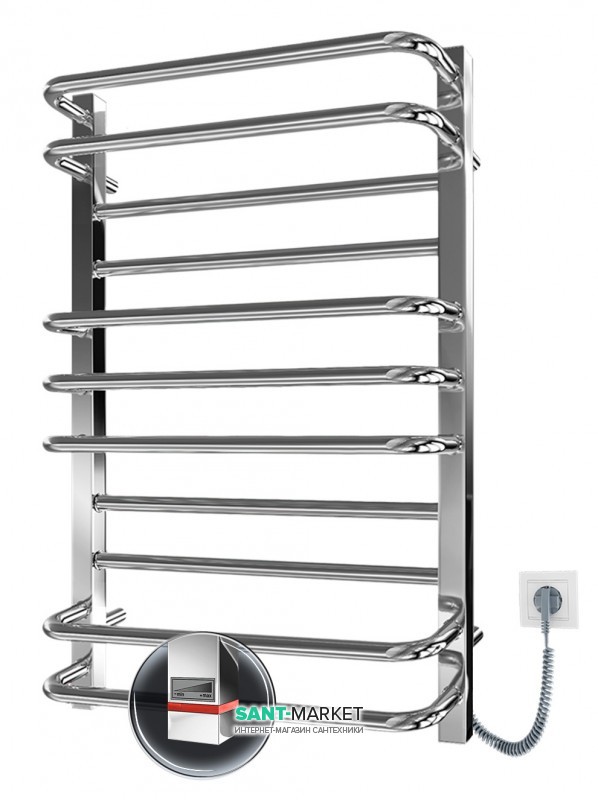 Електричний полотенцесушитель Mario Преміум Люкс-I 800х500 мм 4820111354634