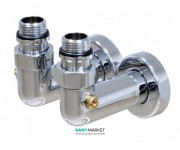 Кран угловой для полотенцесушителя Mario запорный G1/2