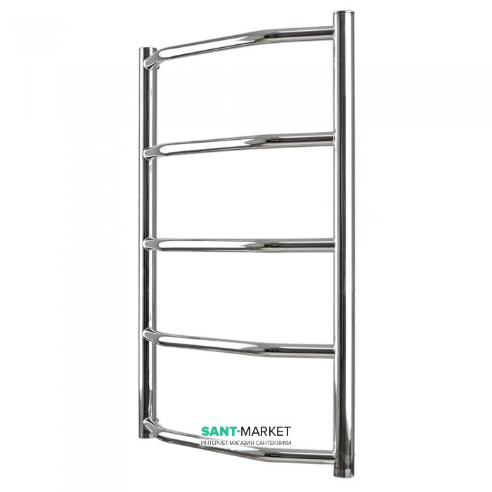Водяной полотенцесушитель Mario Трапеция HP 650x430/400 мм нержавеющая сталь 4820111351787