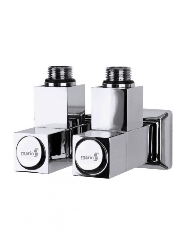 Кран кутовий для сушки для рушників Mario квадрат G1 / 2 