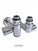 Кран угловой для полотенцесушителя Mario под ТЭН G1/2