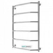 Водяной полотенцесушитель Mario Трапеция HP 800x530/500 мм нержавеющая сталь 4820111351800