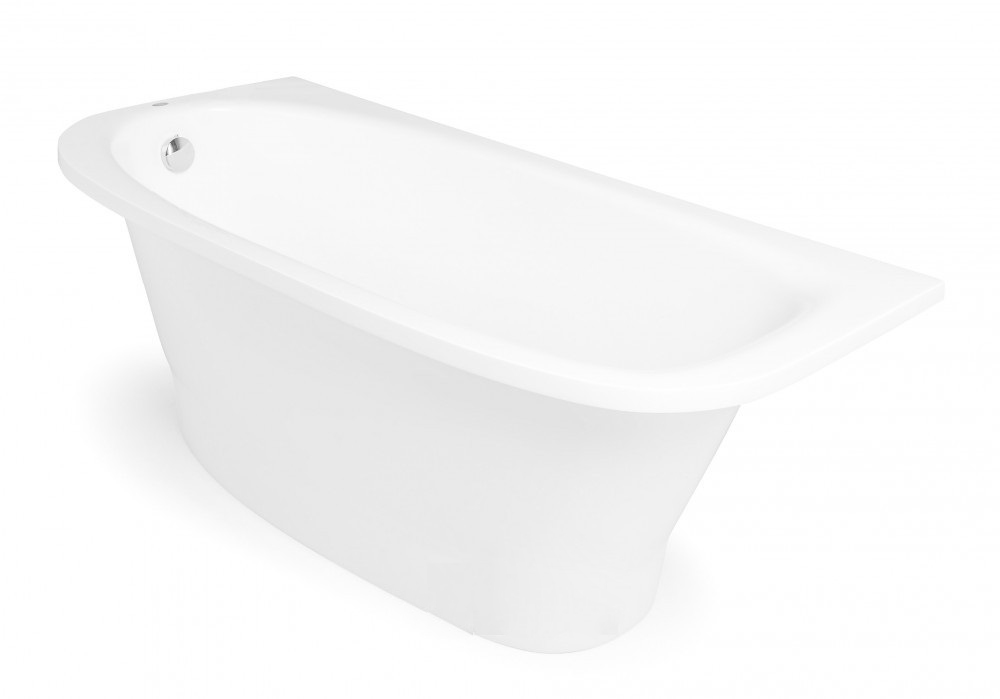 Ванна з штучного каменю Rock Design Селена Плюс білий 175x80 1SP175080