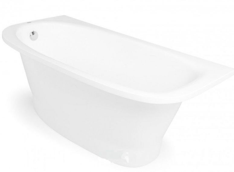 Ванна из искусственного камня Rock Design Селена Плюс 180x80 белый 1SP180080