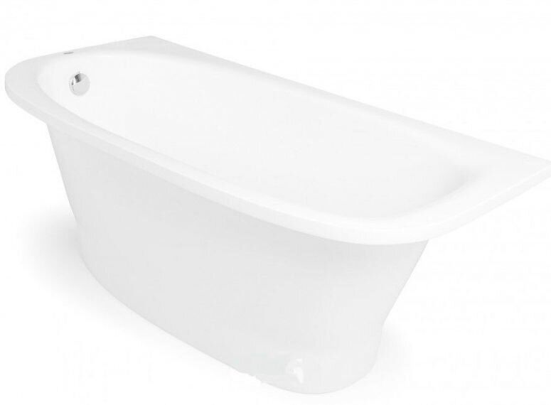 Ванна з штучного каменю Rock Design Селена Плюс 185x80 білий 1SP185080