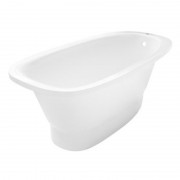 Ванна з штучного каменю Rock Design Барселона 145х80 білий 1B145080