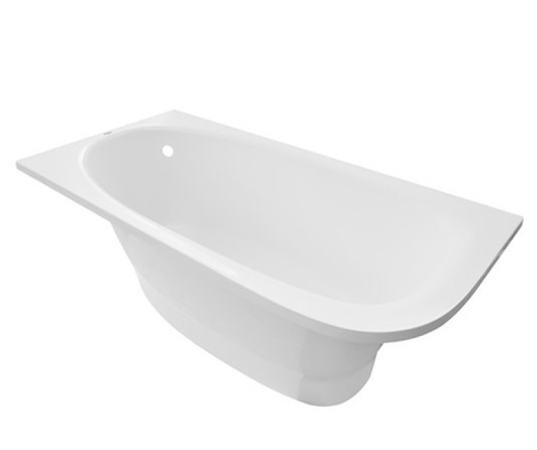 Ванна з штучного каменю Rock Design Селена L 170x80 (основа Класика) 1SL170080