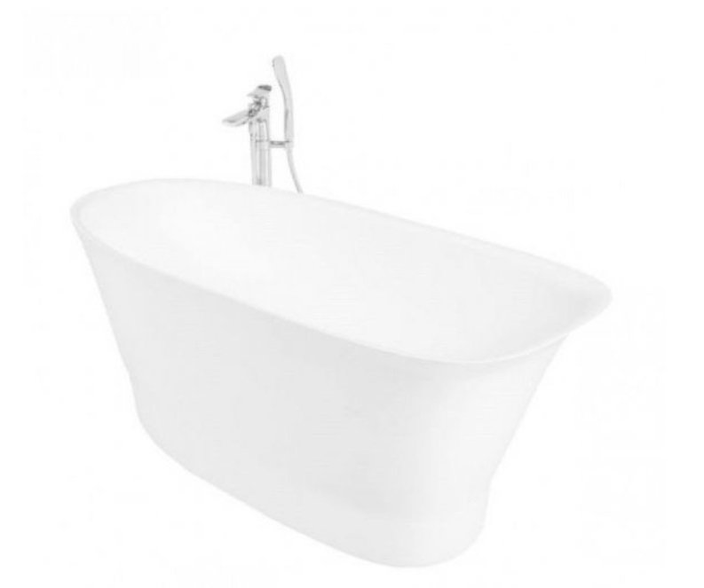 Ванна из искусственного камня Rock Design Селена Плюс 160x80 (основа Классика Плюс) 1SPP160080