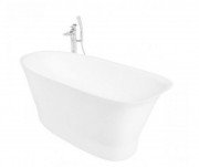 Ванна з штучного каменю Rock Design Селена Плюс 160x80 (основа Класика Плюс) 1SPP160080